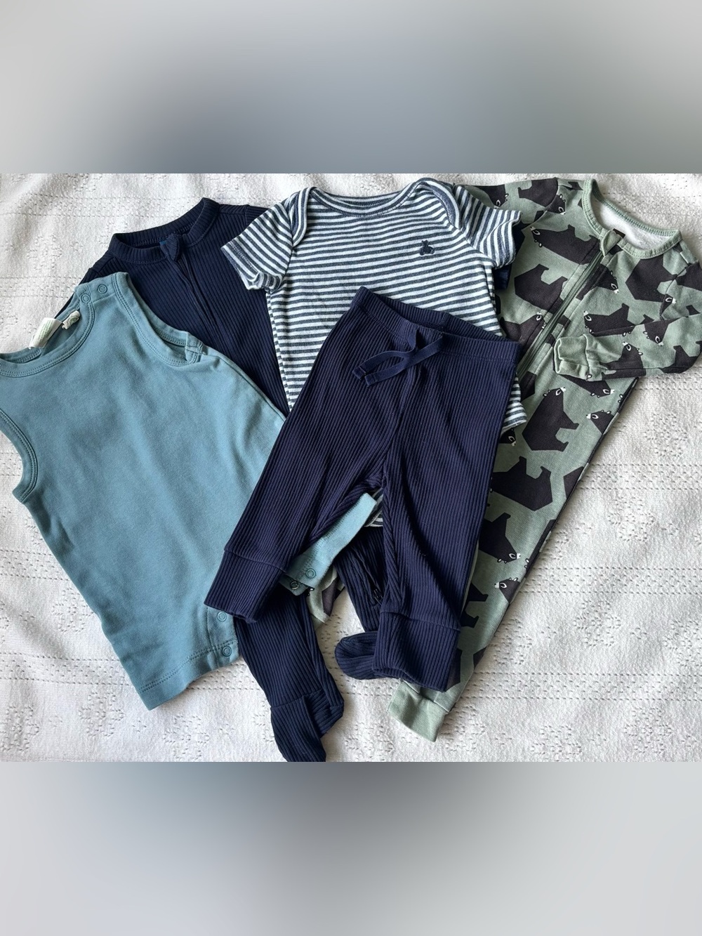 Baby Bundle 3–6M | Tea Collection + Baby Gap Essentials